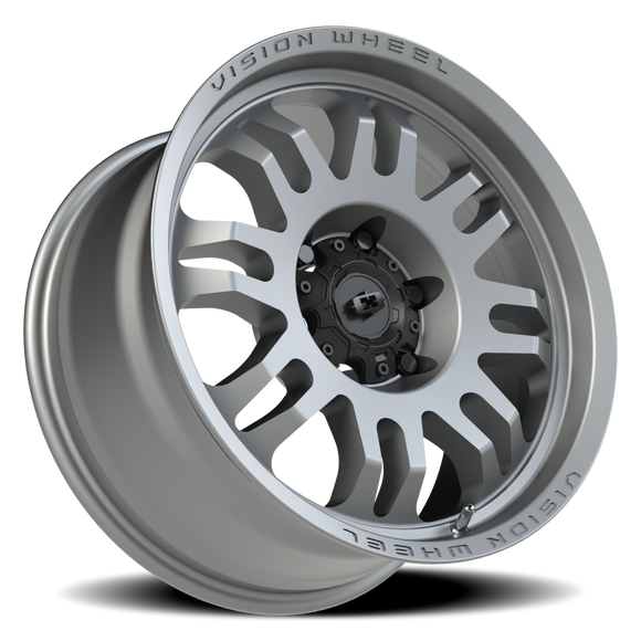 18x9 Vision 409 Inferno Gray Wheel 6x139.7 ET12 CB110