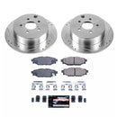 PowerStop Z23 Daily Driver Carbon-Fiber Ceramic Brake Pad and Drilled & Slotted