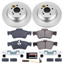 PowerStop Genuine Geomet Coated Rotor and Carbon-Fiber Ceramic Brake Pad Kit