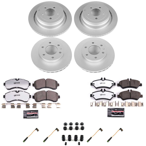 Z36 Truck & Tow Premium Carbon-Fiber Ceramic Brake Pad and Fully Coated Rotor Ki
