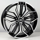18X8 Enkei CUV Wheel/Rim Black/Machined 5X114.3 ET40 5-114.3 18-8