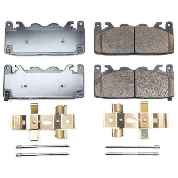 PowerStop Z17 Evolution Ceramic Brake Pads With Hardware