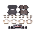 PowerStop Z23 Evolution Sport Carbon-Fiber Brake Pads With Hardware