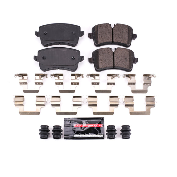 PowerStop Z23 Evolution Sport Carbon-Fiber Brake Pads With Hardware