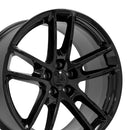20" Replica DG23 fits Dodge Challenger 20x9 Gloss Black