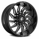 22X10 Fuel D744 Saber Gloss Black Milled 5X139.7 ET-18 wheel/rim