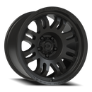 18x9.5 Vision 409 Inferno Satin Black 5x5 (5x127) ET-18 wheel/rim