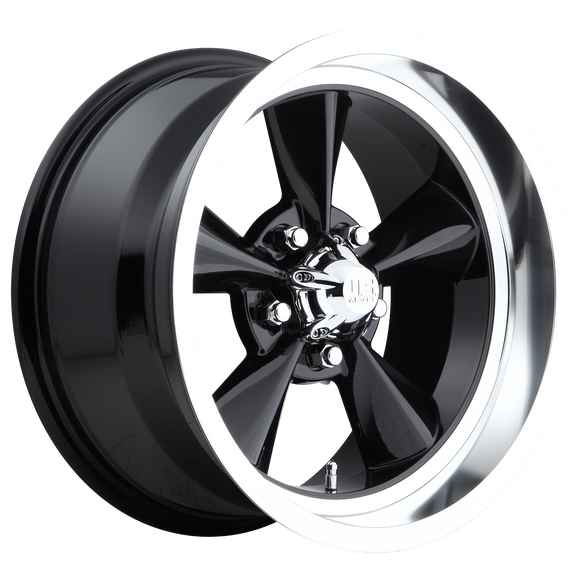 15X7 U.S. Wheel U107 STANDARD Gloss Black 5X114.3 ET-5 wheel/rim