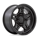 17X8.5 Fuel D799 OXIDE Blackout 6X139.7 ET-10 wheel/rim