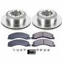 PowerStop OE Stock Replacement Low-Dust Ceramic Brake Pad and Rotor Kit