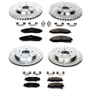 PowerStop Z23 Daily Driver Carbon-Fiber Ceramic Brake Pad and Drilled & Slotted
