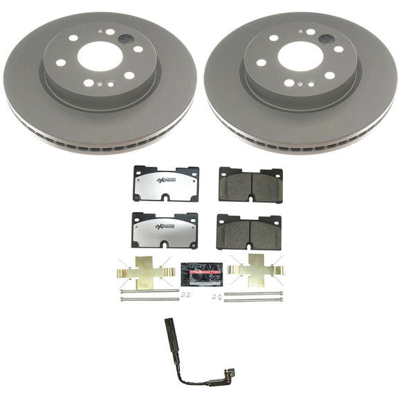 Z36 Truck & Tow Premium Carbon-Fiber Ceramic Brake Pad and Fully Coated Rotor Ki