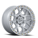 17x9 Fuel Off-Road Puma Gloss Silver Wheel 6x139.7 ET1 CB106.1
