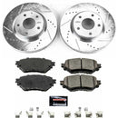 PowerStop Z23 Daily Driver Carbon-Fiber Ceramic Brake Pad and Drilled & Slotted