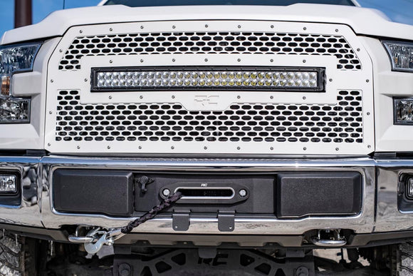 Rough Country Hidden Winch Mount For Ford F-150 2WD 4WD 15-20