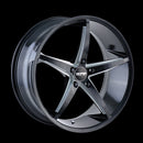 18x8 Touren TR70 Black-Milled Wheel/Rim 5x120 3270-8812B35