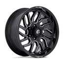 20x9 Fuel Off-Road D807 Hurricane Black 6x139.7 ET1 CB106.1 Wheel Rim