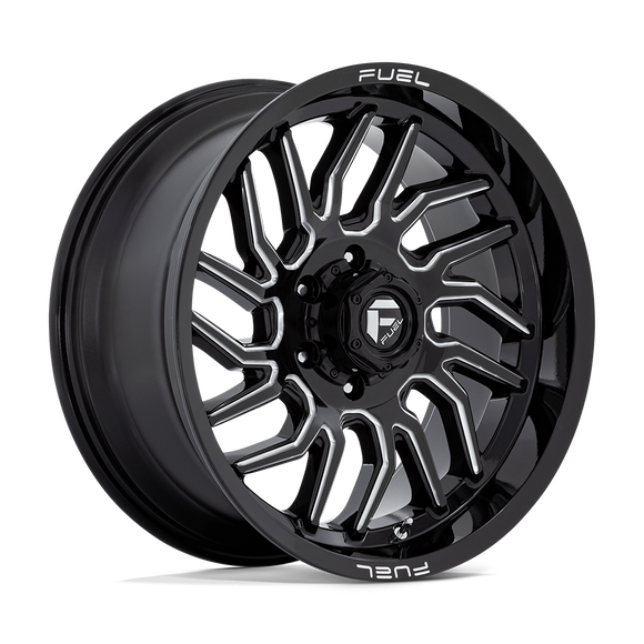 20x9 Fuel Off-Road D807 Hurricane Black 6x139.7 ET1 CB106.1 Wheel Rim