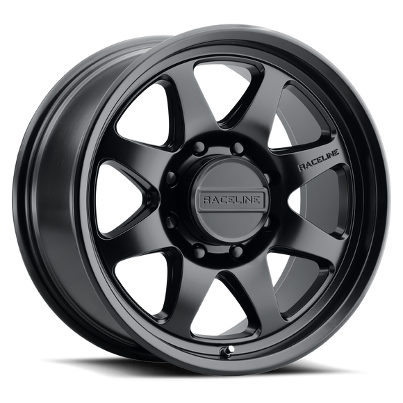 18x9 Raceline 962B Maverick Satin Black 8x170 ET18 CB130.81 Wheel