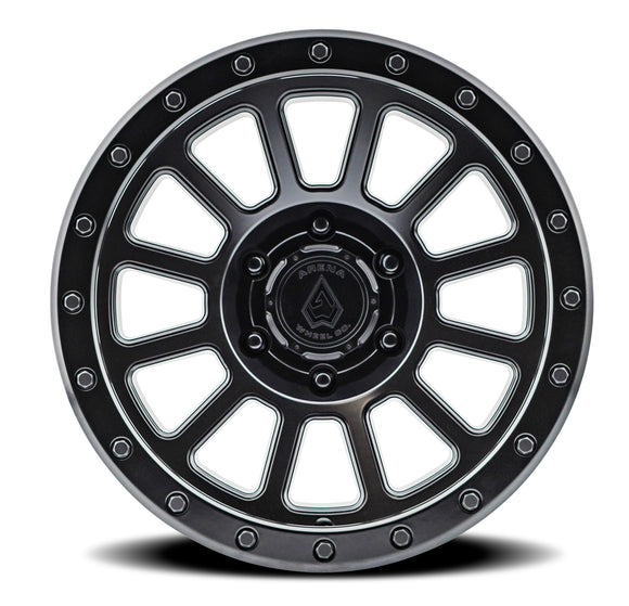 20x9 Arena Wheel Ammo Satin Black Wheel 5x127 ET0 CB71.5