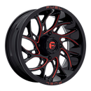 22X7 Fuel UTV D779 Runner UTV G-BLK-MILL-RD 4X137 ET0 wheel/rim