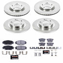 PowerStop Track Day Spec High-Performance Brake Pad and Rotor Kit