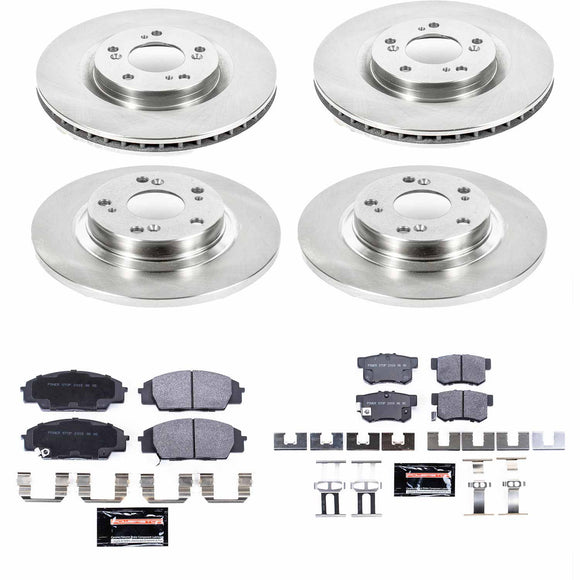 PowerStop Track Day Spec High-Performance Brake Pad and Rotor Kit