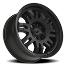 18x8.5 Vision 409 Inferno Satin Black 6x139.7 6x5.5 ET0 Wheel Rim