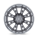 20x10 Fuel Off-Road FC402 Catalyst Platinum With Chrome Lip 8x170 ET-18 Wheel