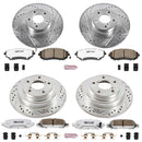 PowerStop Z26 Street Performance Ceramic Brake Pad and Drilled & Slotted Rotor K