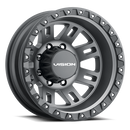 16x6 Vision 408 Manx 2 Dually Satin Grey 8x170 ET-137 Wheel Rim