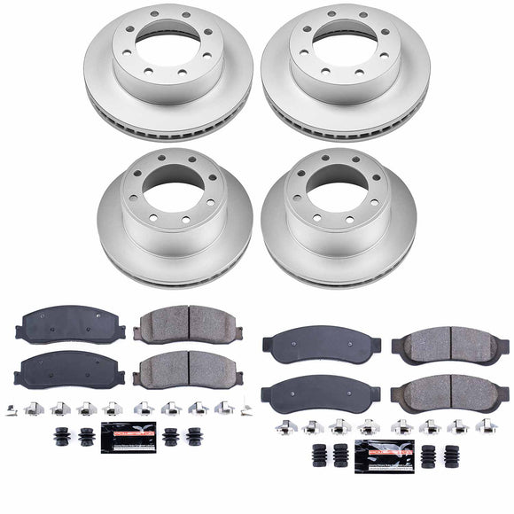 Z23 Daily Driver Premium Carbon-Fiber Ceramic Brake Pad and Fully Coated Rotor K