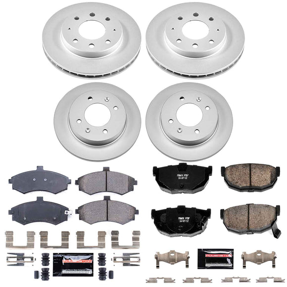 Z23 Daily Driver Premium Carbon-Fiber Ceramic Brake Pad and Fully Coated Rotor K