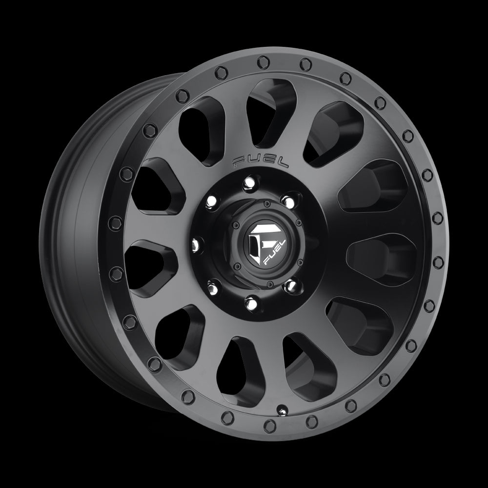 20X10 Fuel D579 Vector Matte Black 8X170 ET-18 wheel/rim