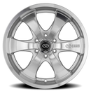 17X8 Enkei M6 Silver Machined Wheel/Rim 6x139.7 6-139.7 482-780-8335MF