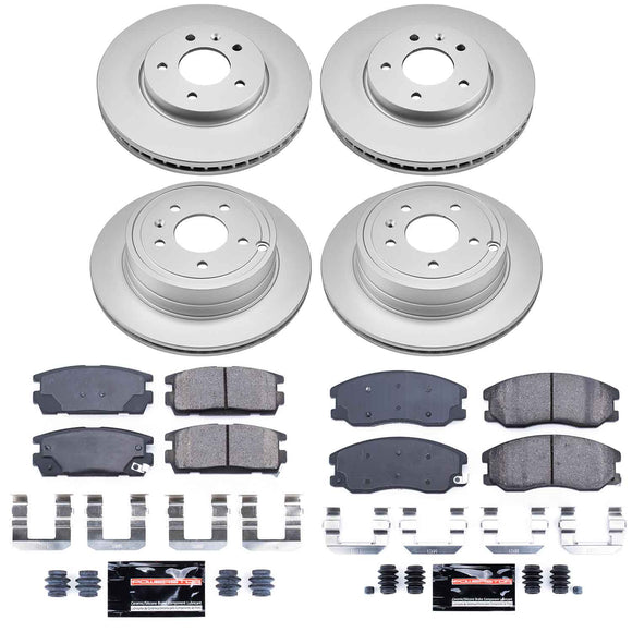 Z23 Daily Driver Premium Carbon-Fiber Ceramic Brake Pad and Fully Coated Rotor K