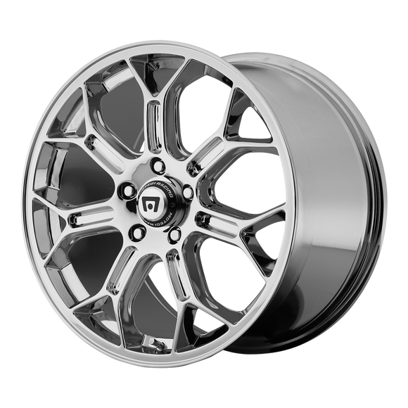 19x10 Motegi MR120 Chrome Wheel/Rim 5x120.7 5-120.7 5x4.75 19-10 ET79