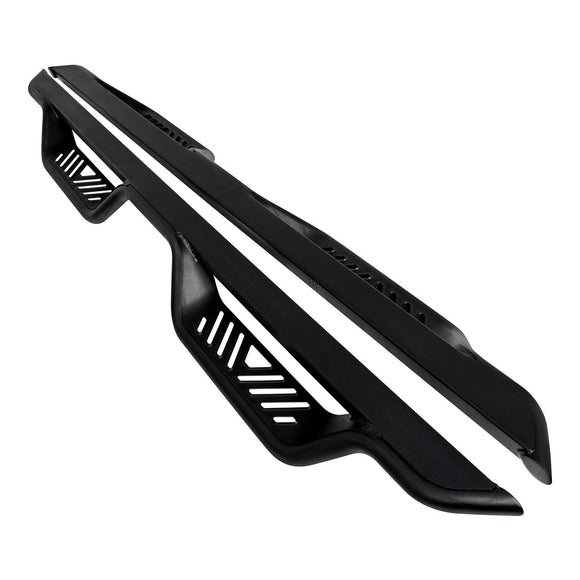 Westin Outlaw Drop Nerf Step Bars Powder Coated Textured Black Steel 20-13555
