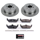 PowerStop OE Stock Replacement Low-Dust Ceramic Brake Pad and Rotor Kit