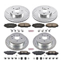 PowerStop Z23 Daily Driver Carbon-Fiber Ceramic Brake Pad and Drilled & Slotted