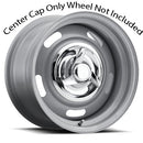 Vision Wheel Chrome Rally Spinner Cap Fits 55 and 57 Series Rally Wheel-2