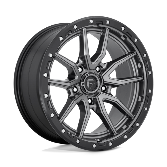 20x9 Fuel Off-Road D680 Rebel Matte Gun Metal Black Bead Ring 5x150 ET1 Wheel