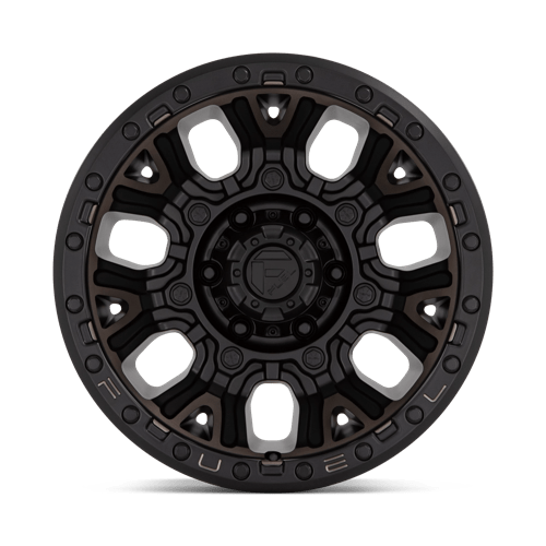 20x9 Fuel Off-Road D824 Traction Matte Black Double Dark Tint 5x127 ET1 Wheel
