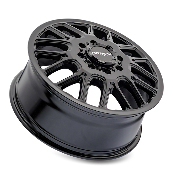 20x8.25 Mayhem Cogent Dually Gloss Black 8x200 ET115 CB142 Wheel Rim