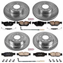 PowerStop Z23 Daily Driver Carbon-Fiber Ceramic Brake Pad and Drilled & Slotted