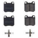 PowerStop Z17 Evolution Ceramic Brake Pads With Hardware
