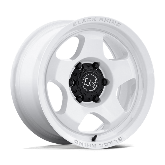 17X8 Black Rhino BR031 Sol Gloss White 6X135 ET38 CB87.1 Wheel Rim
