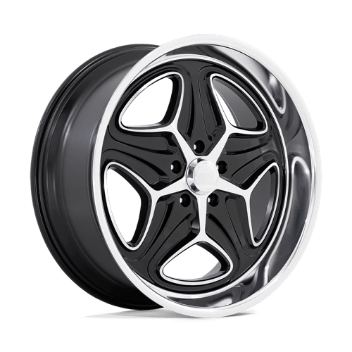 22X9 Foose 1PC F171 Merlot Black 5X120.65 5X4.75 ET15 Wheel Rim