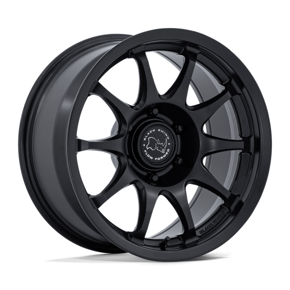 17x8.5 Black Rhino BR038 Ronin Matte Black 6x135 ET25 CB87.1 Wheel Rim