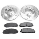 PowerStop Z23 Daily Driver Carbon-Fiber Ceramic Brake Pad and Drilled & Slotted